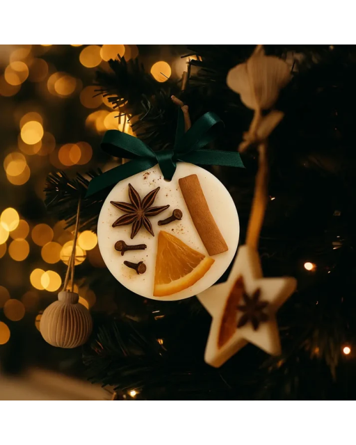 Odorizant Cosy Christmas pentru dulap din ceară de soia în formă de glob