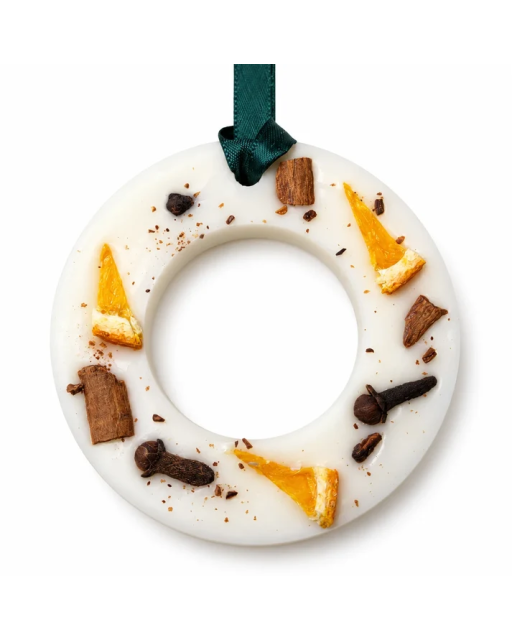 Odorizant Gingerbread pentru dulap din ceară de soia în formă de coroniță