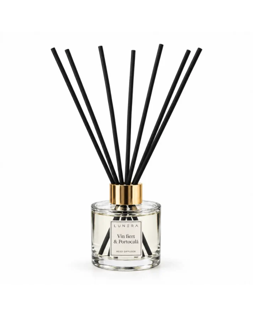 Parfum de cameră cu bețișoare Vin fiert & Portocală