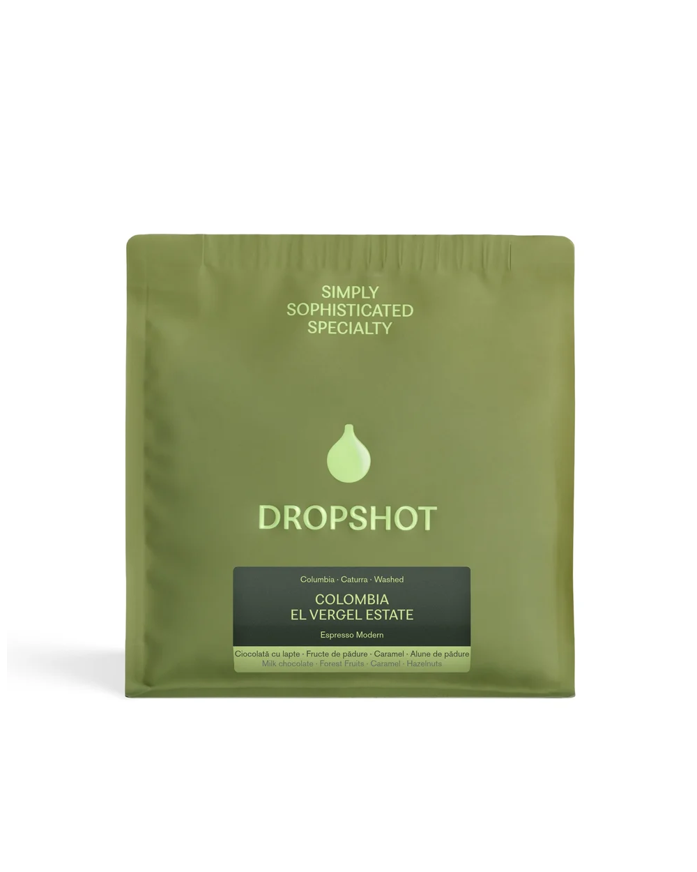 COLUMBIA EL VERGEL ESTATE 250G , Ciocolata cu lapte, Fructe de padure, Caramel, Alune de padure