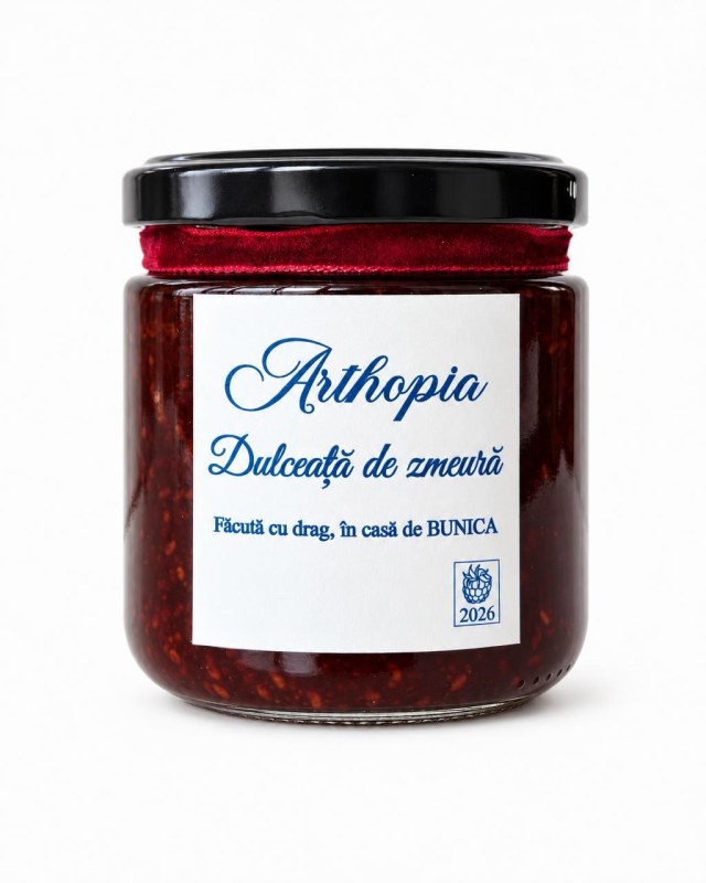 Dulceață de zmeură Arthopia