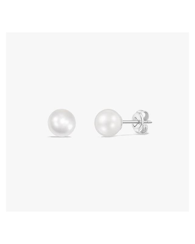 Cercei din argint Classic Pearl - Perle de Cultură Argint 925 · Perlă