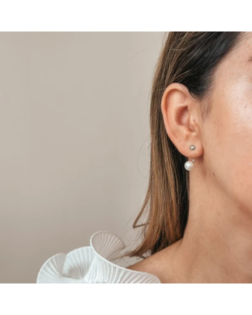 Cercei din argint Pearl Jacket - Perle de Cultură Argint 925 · Perlă